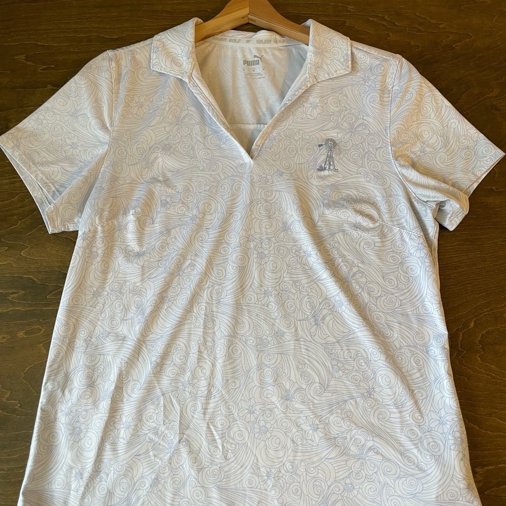 Puma wave polo with logo